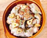 鶏肉のアヒージョ作り方8写真