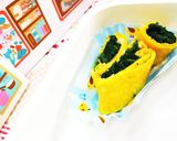 ほうれん草の玉子巻き作り方9写真