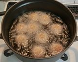 芝麻薯球☆さつま芋のゴマ揚げ団子作り方9写真