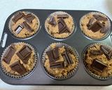 おからパウダー入りのチョコバナナマフィン作り方7写真
