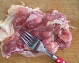 鶏肉のアヒージョ作り方2写真