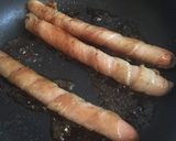 魚肉ソーセージ肉巻き作り方5写真
