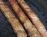 魚肉ソーセージ肉巻き作り方6写真