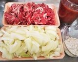 わが家のハヤシライス作り方1写真