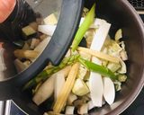 鮭×トマトピューレのスープサラダボウル作り方4写真