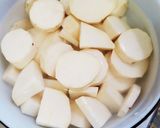 スイートポテトとカスタードの２層のタルト作り方1写真