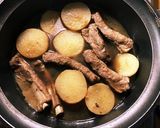 大根とスペアリブの甘辛しゅうゆ煮作り方6写真