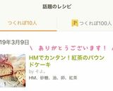 HMでカンタン！紅茶のパウンドケーキ作り方11写真