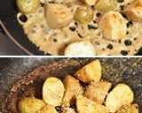 新じゃがの味噌マヨ煮っころがし作り方3写真