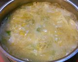 長ねぎ卵とじ味噌汁。作り方6写真