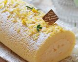 春はミモザのロールケーキⅢ/Lカスタード作り方36写真