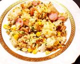 家庭の味！チャーハン作り方7写真