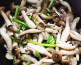 しめじとにらの炒め物作り方4写真