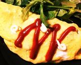 春キャベツと豚肉のオムレツ作り方5写真