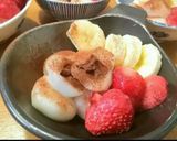 和風！チョコ入り白玉団子！作り方7写真
