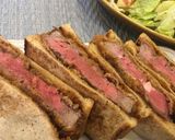 洋食屋さんのビーフカツサンド作り方9写真