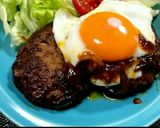 ポークハンバーグステーキ☆ガッツだぜ！作り方18写真