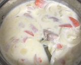 市販ルーなし！簡単美味なホワイトシチュー作り方7写真