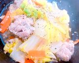 おからパウダーと豚こまのヨーグルト煮込み作り方5写真