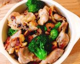 鶏肉のアヒージョ作り方9写真