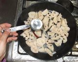 大きめ蓮根きんぴら♪簡単ご飯のおかず作り方6写真