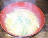 卵入り味噌汁作り方4写真