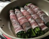 菜花の豚肉巻作り方6写真