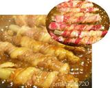 焼肉のたれで ごぼうの肉巻き焼き作り方2写真