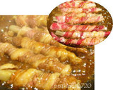 焼肉のたれで ごぼうの肉巻き焼き作り方2写真