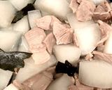 豚薄切り肉・豚こまで♪豚肉と大根の煮物作り方3写真