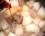 豚薄切り肉・豚こまで♪豚肉と大根の煮物作り方4写真