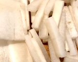 簡単♪大根の皮のきんぴら作り方1写真