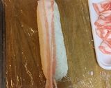 肉巻きおにぎり棒ロングソーセージ入り作り方4写真