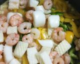 簡単♪炊飯シーフードピラフ作り方5写真