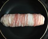 肉巻きおにぎり棒ロングソーセージ入り作り方8写真