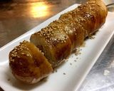 肉巻きおにぎり棒ロングソーセージ入り作り方15写真