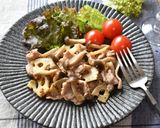 レンコンと豚肉の粒マスタード炒め♪作り方6写真