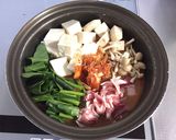 具材たっぷりスンドウフチゲ!(^^)!作り方3写真