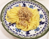 和えるだけ♪お茶漬けで簡単和風パスタ作り方3写真