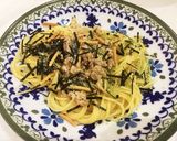 和えるだけ♪お茶漬けで簡単和風パスタ作り方4写真