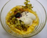 簡単！白コッペ☆タルタウめんたいサンド作り方1写真