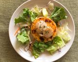 人参の焼きリゾット 貝柱のムニエル添え作り方10写真