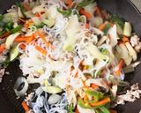 野菜とミンチの味噌炒め作り方8写真