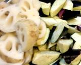 根菜とキノコのバルサミコ酢和え作り方1写真