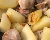 鶏とじゃがいもの味噌バター炒め作り方5写真