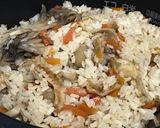簡単で旨すぎる♡舞茸と帆立の混ぜ御飯作り方5写真