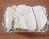 白菜とうす揚げと豚肉のミルフィーユ作り方2写真