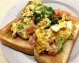 女子力up♡アボカド＊トマトでたまご焼き作り方8写真