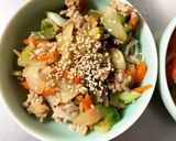 野菜とミンチの味噌炒め作り方10写真