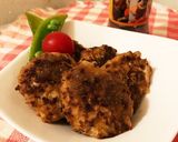 千切りキャベツが余ったら♡豚挽肉バーグ作り方5写真